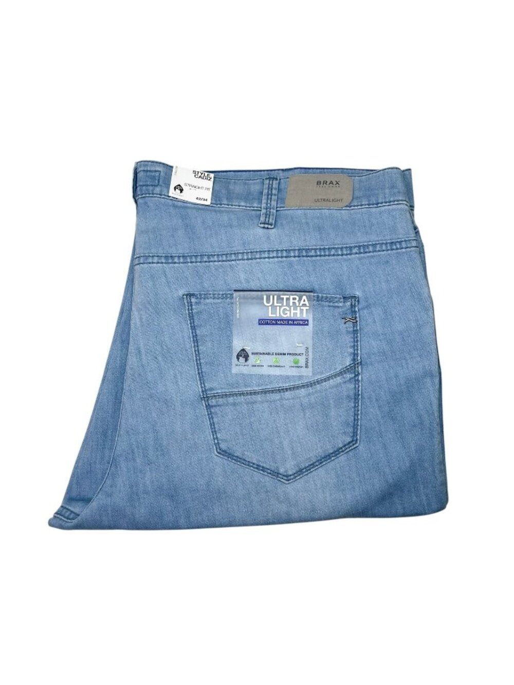 Brax Cadiz Ultralight Blue Jeans Men’s Size 42x34 NEW